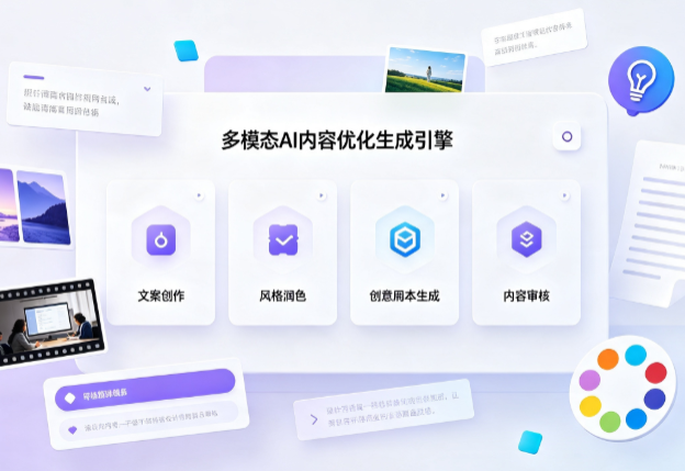 丰顺县AI智能内容优化创新 多模态生成技术丰富数字内容创作生态