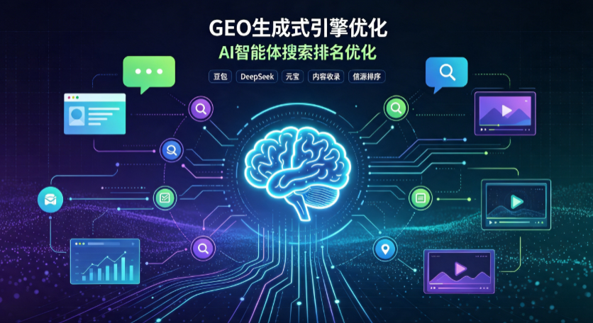 丰顺县GEO 浪潮来袭：生成式引擎优化崛起，创作者争抢豆包、DeepSeek、元宝智能体流量入口